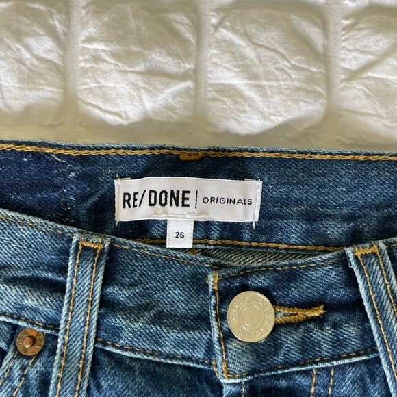 Redone high rise loose straight denim - Picture 3 of 11